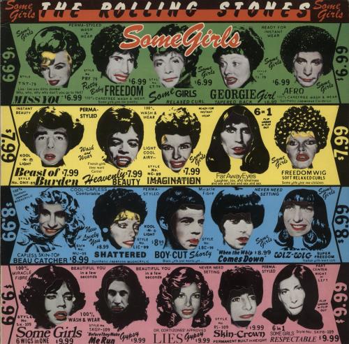The Rolling Stones Some Girls - Orange - 1st - EX Dutch
